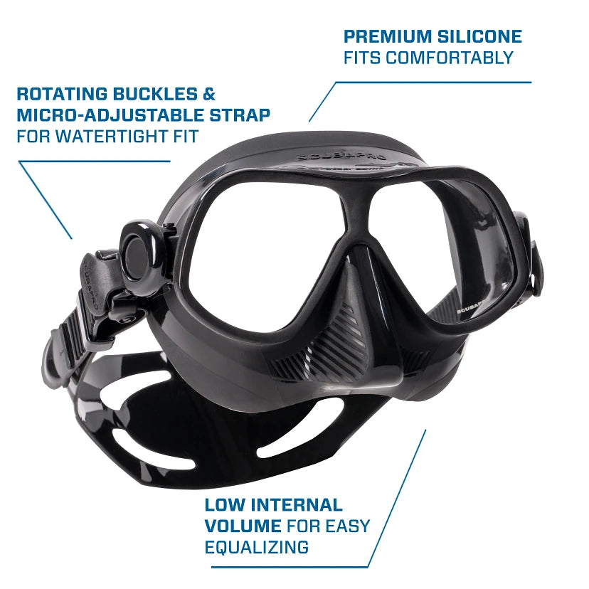 Steel Comp Freediving Mask